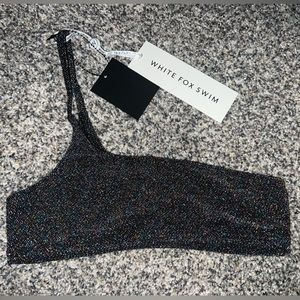 White Fox Boutique - Sparks Fly Bikini Top Rainbow Lurex (no longer sold)